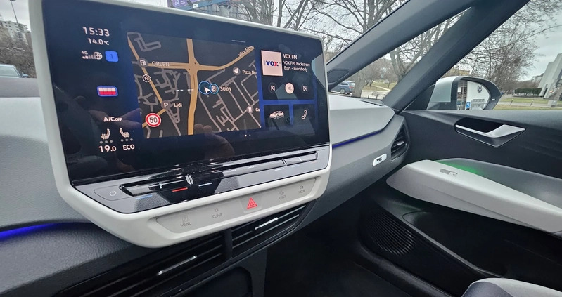 Volkswagen ID.3 cena 104900 przebieg: 42600, rok produkcji 2020 z Koźmin Wielkopolski małe 277